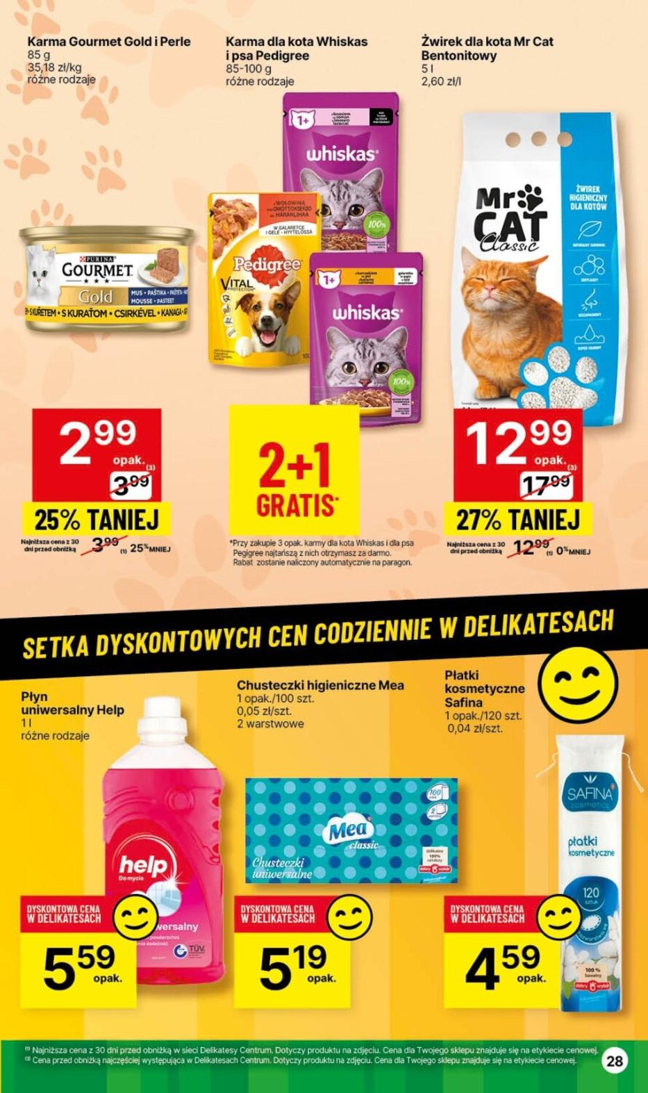 Gazetka promocyjna Delikatesy Centrum do 14/02/2024 str.28