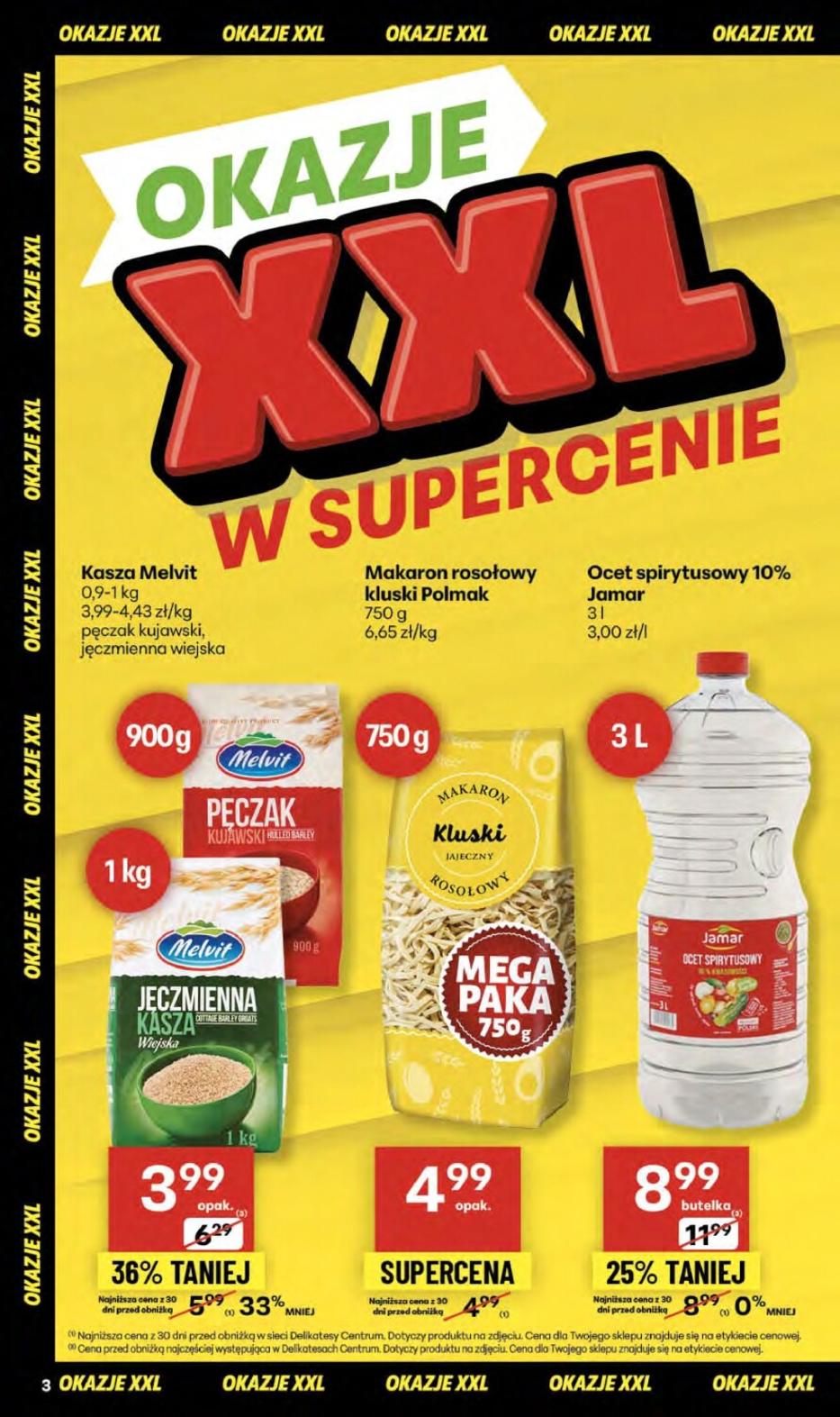 Gazetka promocyjna Delikatesy Centrum do 15/10/2025 str.3