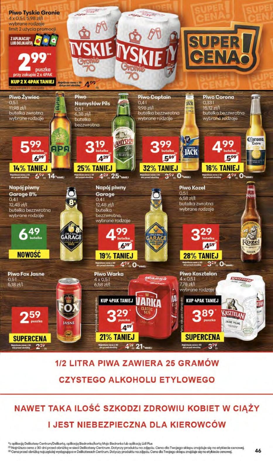 Gazetka promocyjna Delikatesy Centrum do 08/10/2025 str.46