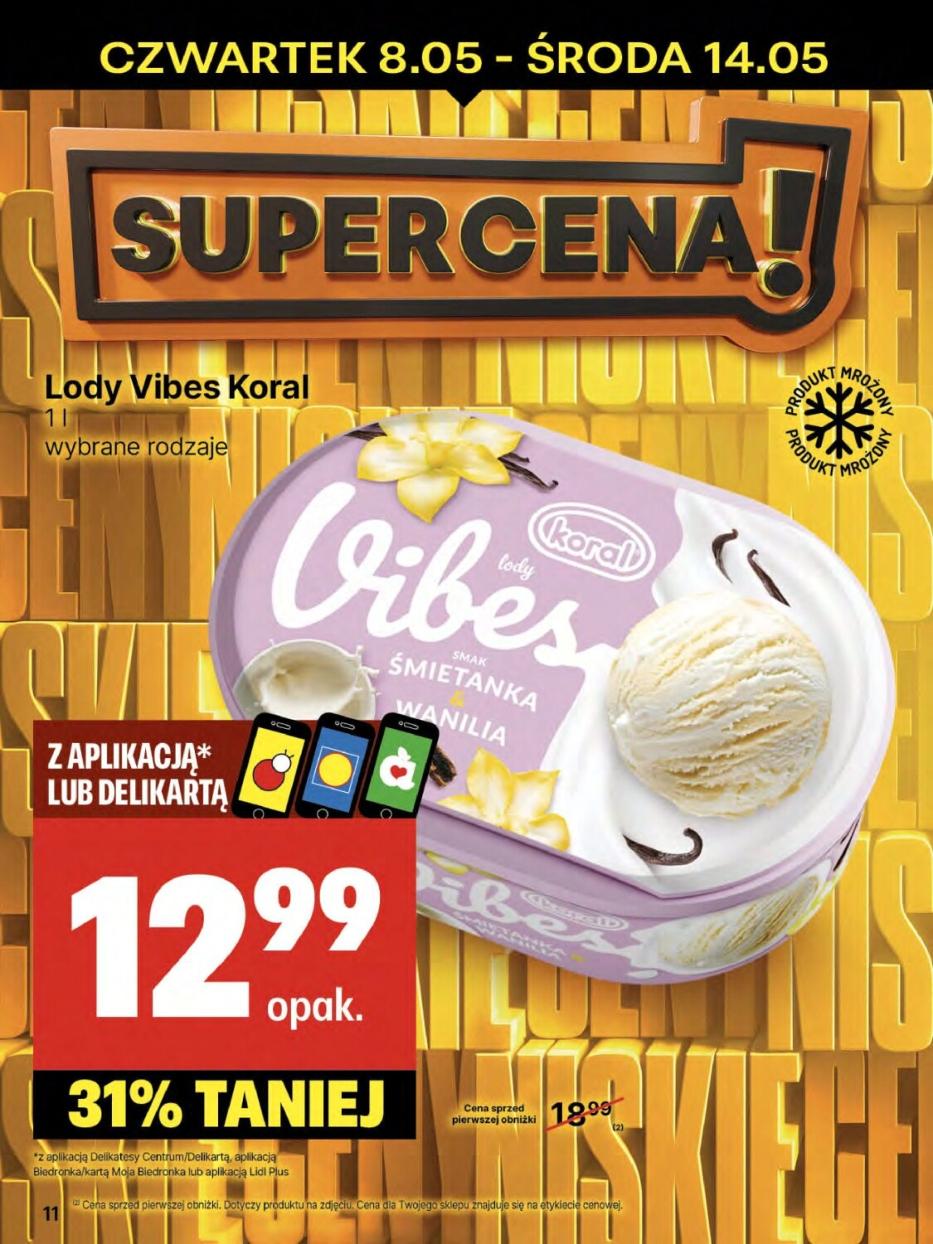 Gazetka promocyjna Delikatesy Centrum do 14/05/2025 str.11