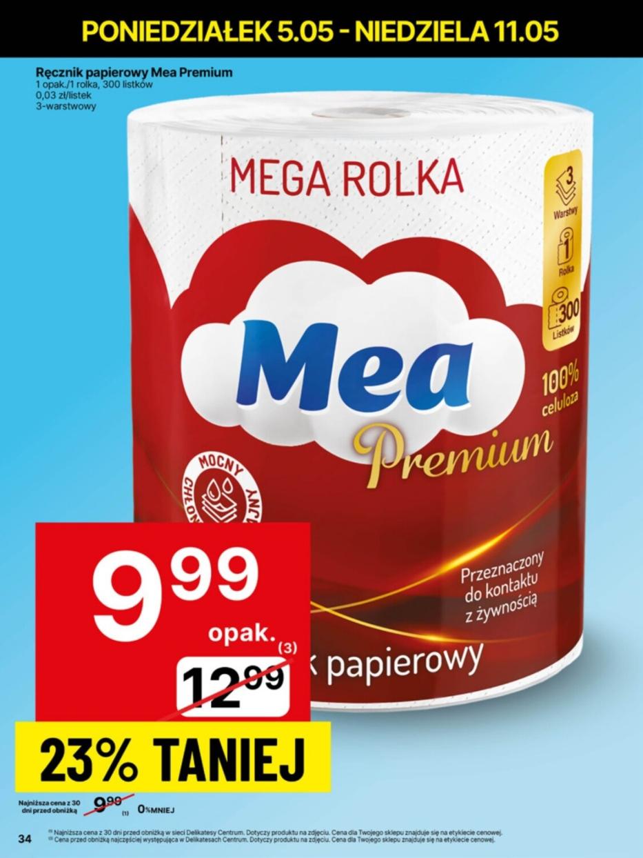 Gazetka promocyjna Delikatesy Centrum do 11/05/2025 str.34