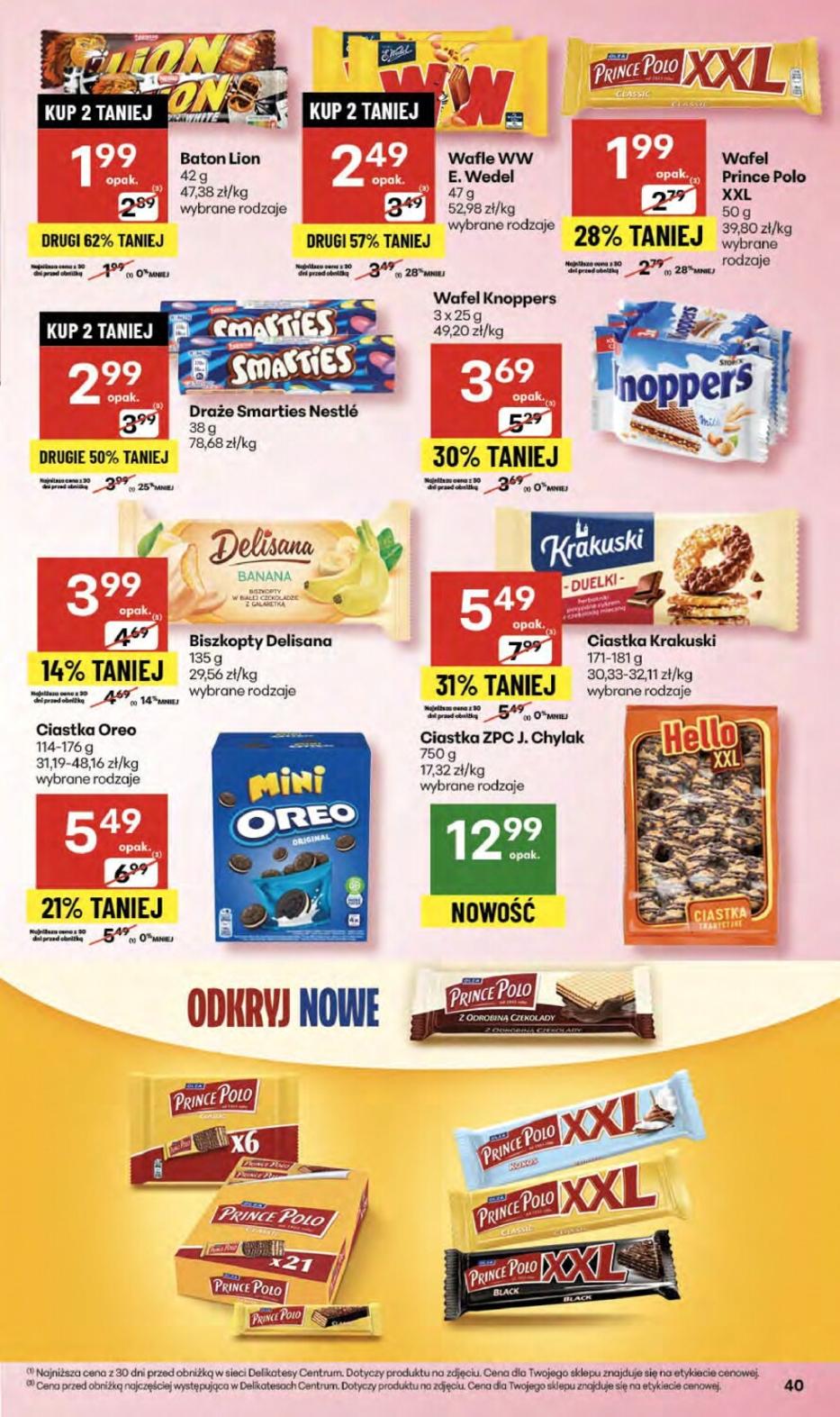 Gazetka promocyjna Delikatesy Centrum do 24/09/2025 str.40