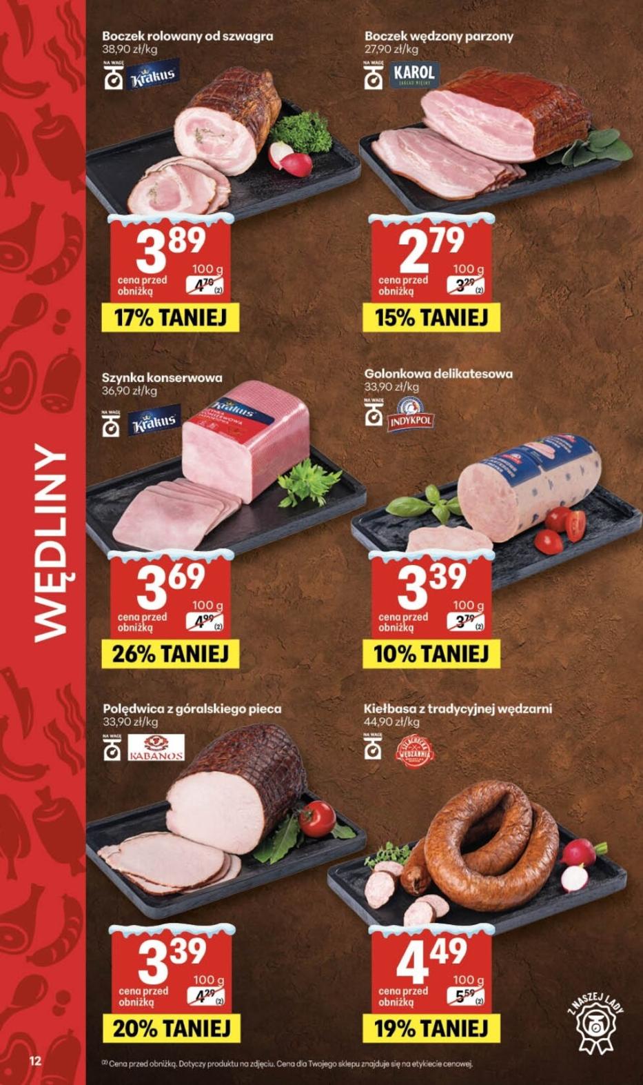 Gazetka promocyjna Delikatesy Centrum do 14/01/2026 str.12