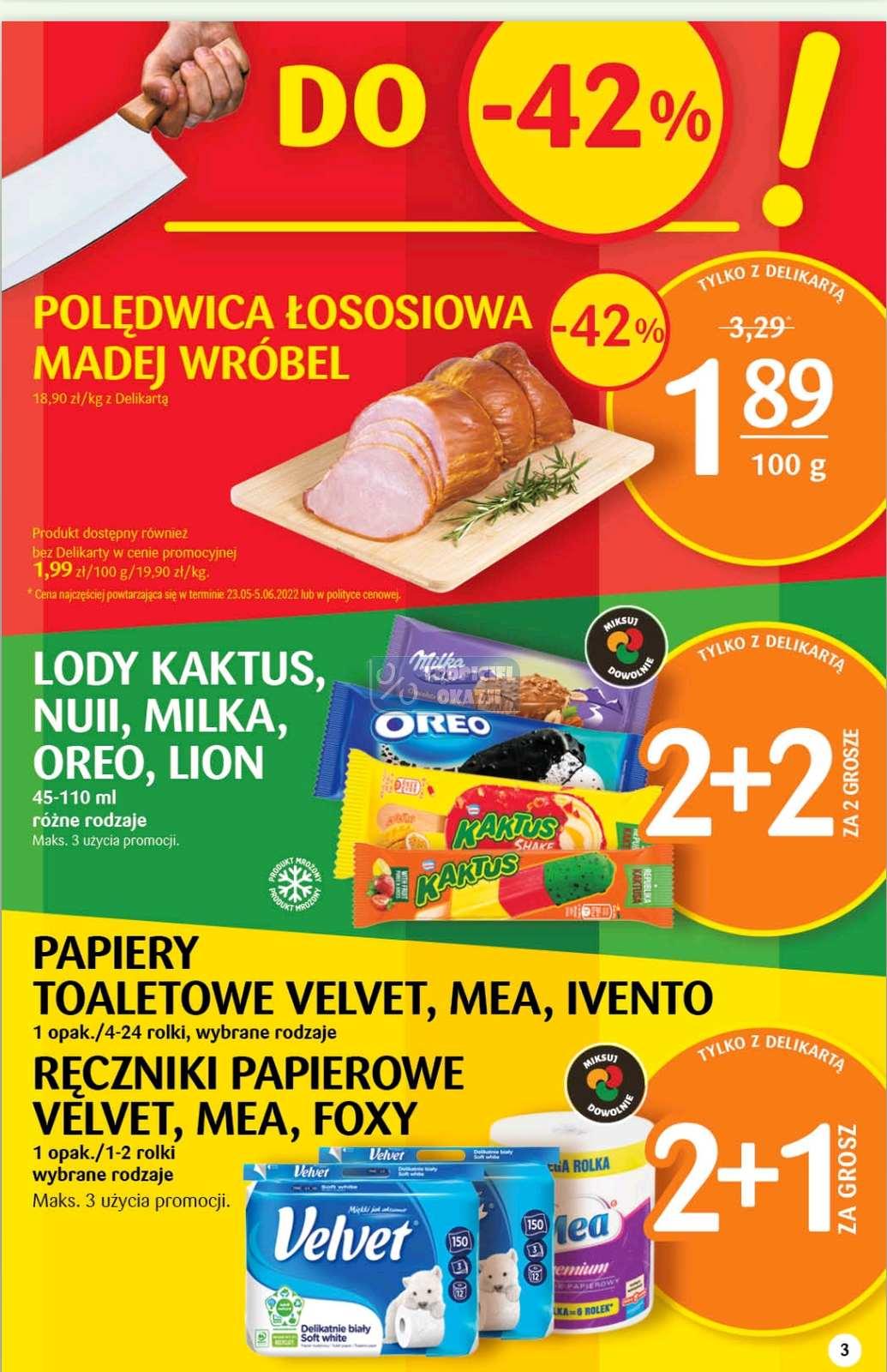 Gazetka promocyjna Delikatesy Centrum do 27/07/2022 str.3