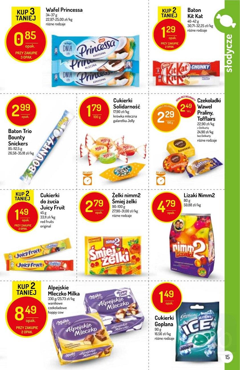 Gazetka promocyjna Delikatesy Centrum do 01/08/2018 str.15