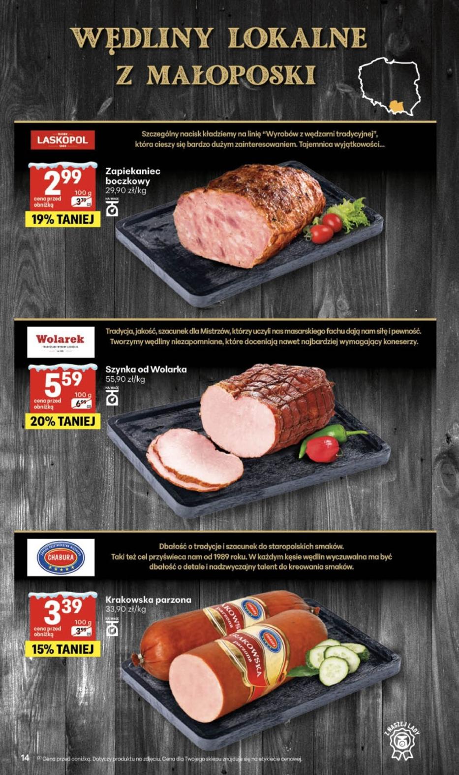 Gazetka promocyjna Delikatesy Centrum do 28/01/2026 str.14