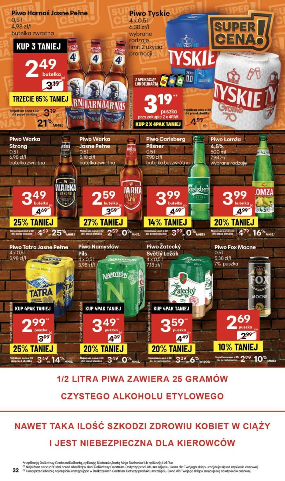 Gazetka promocyjna Delikatesy Centrum do 29/10/2025 str.32