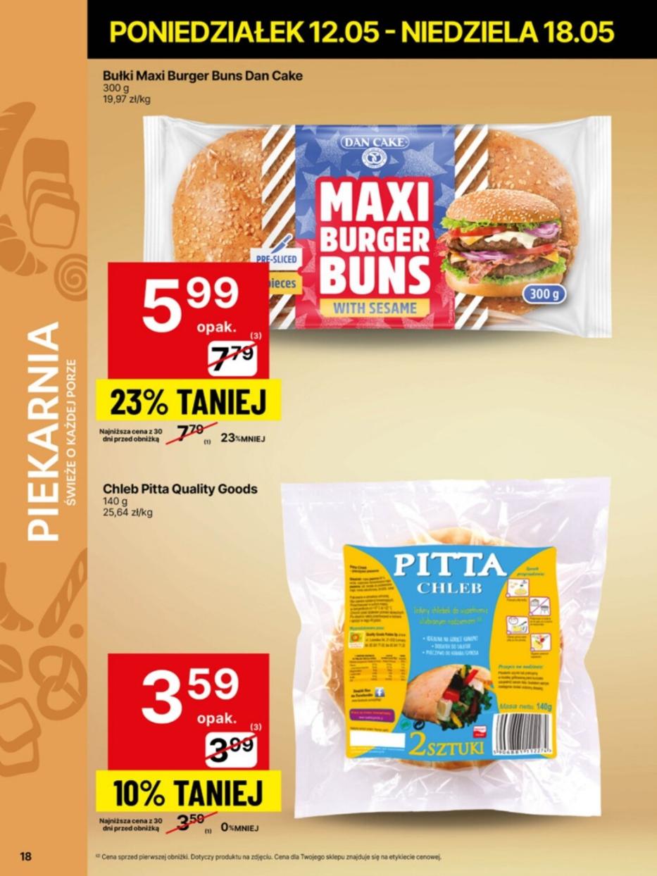 Gazetka promocyjna Delikatesy Centrum do 18/05/2025 str.18