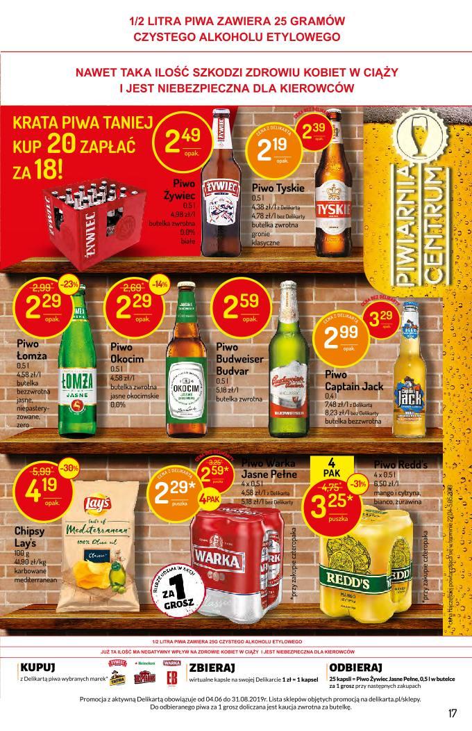 Gazetka promocyjna Delikatesy Centrum do 19/06/2019 str.17