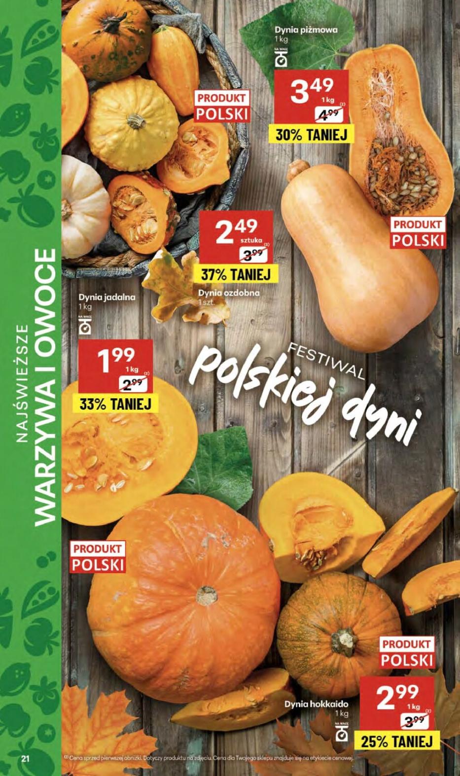 Gazetka promocyjna Delikatesy Centrum do 22/10/2025 str.21