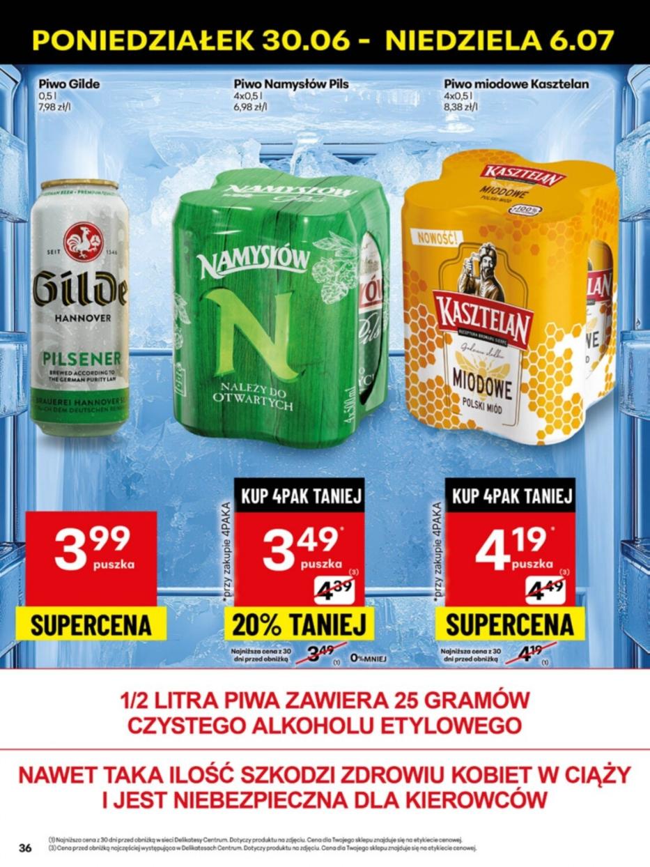 Gazetka promocyjna Delikatesy Centrum do 05/07/2025 str.36