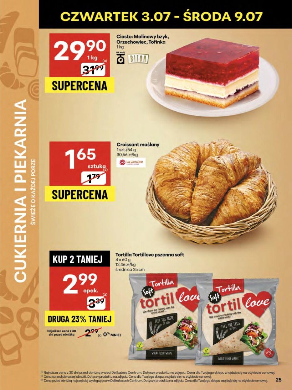 Gazetka promocyjna Delikatesy Centrum do 09/07/2025 str.25
