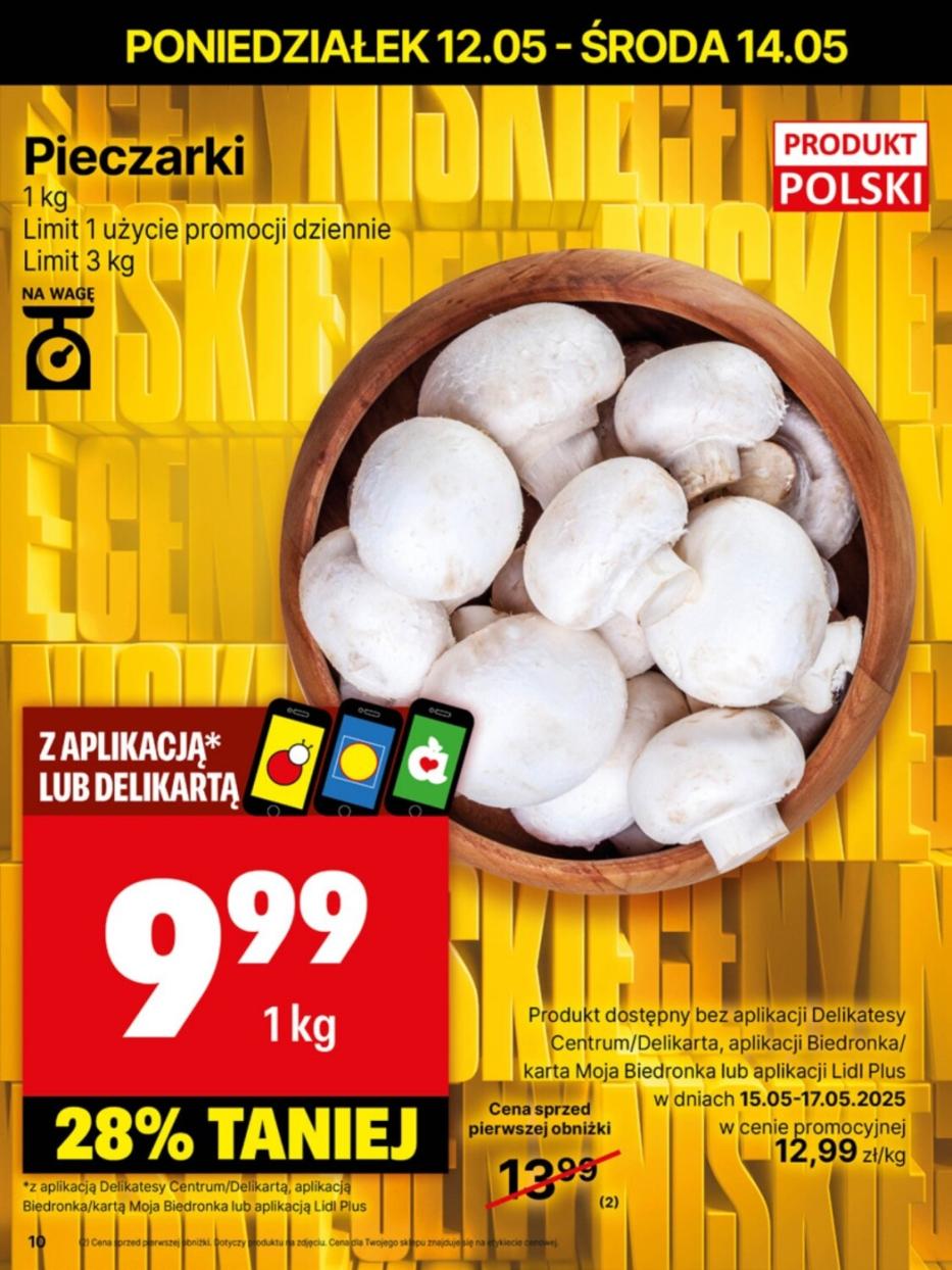 Gazetka promocyjna Delikatesy Centrum do 18/05/2025 str.10