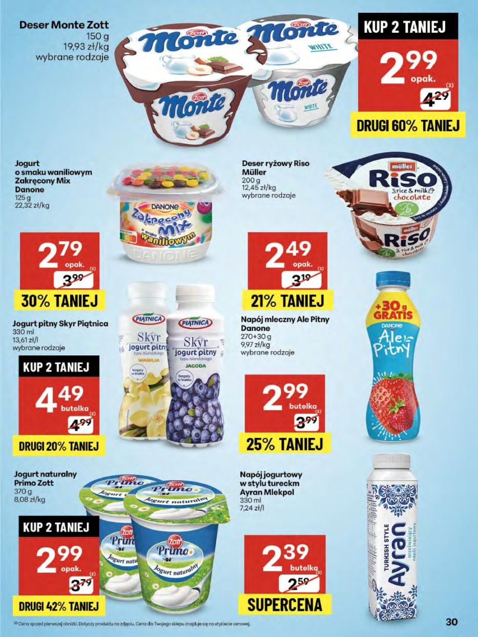 Gazetka promocyjna Delikatesy Centrum do 13/08/2025 str.30