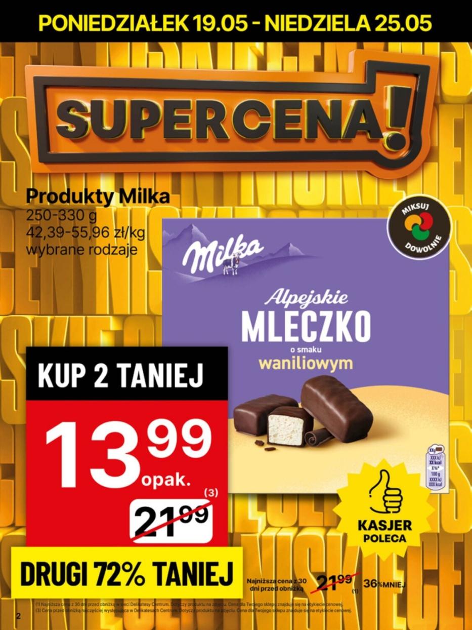 Gazetka promocyjna Delikatesy Centrum do 25/05/2025 str.2