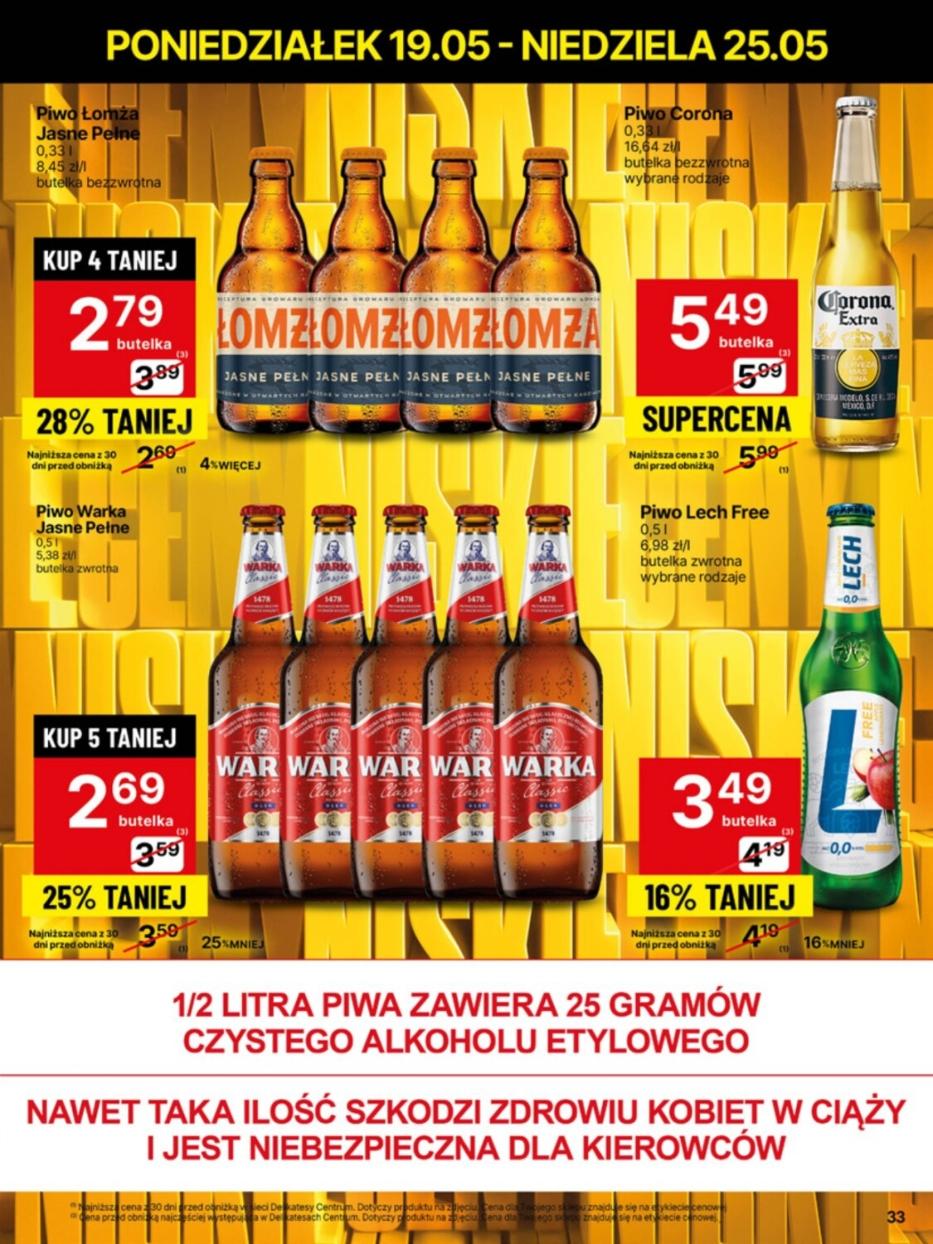 Gazetka promocyjna Delikatesy Centrum do 25/05/2025 str.33