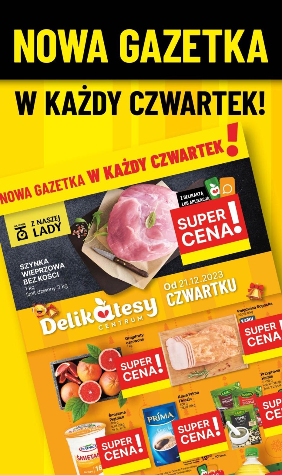 Gazetka promocyjna Delikatesy Centrum do 20/12/2023 str.10