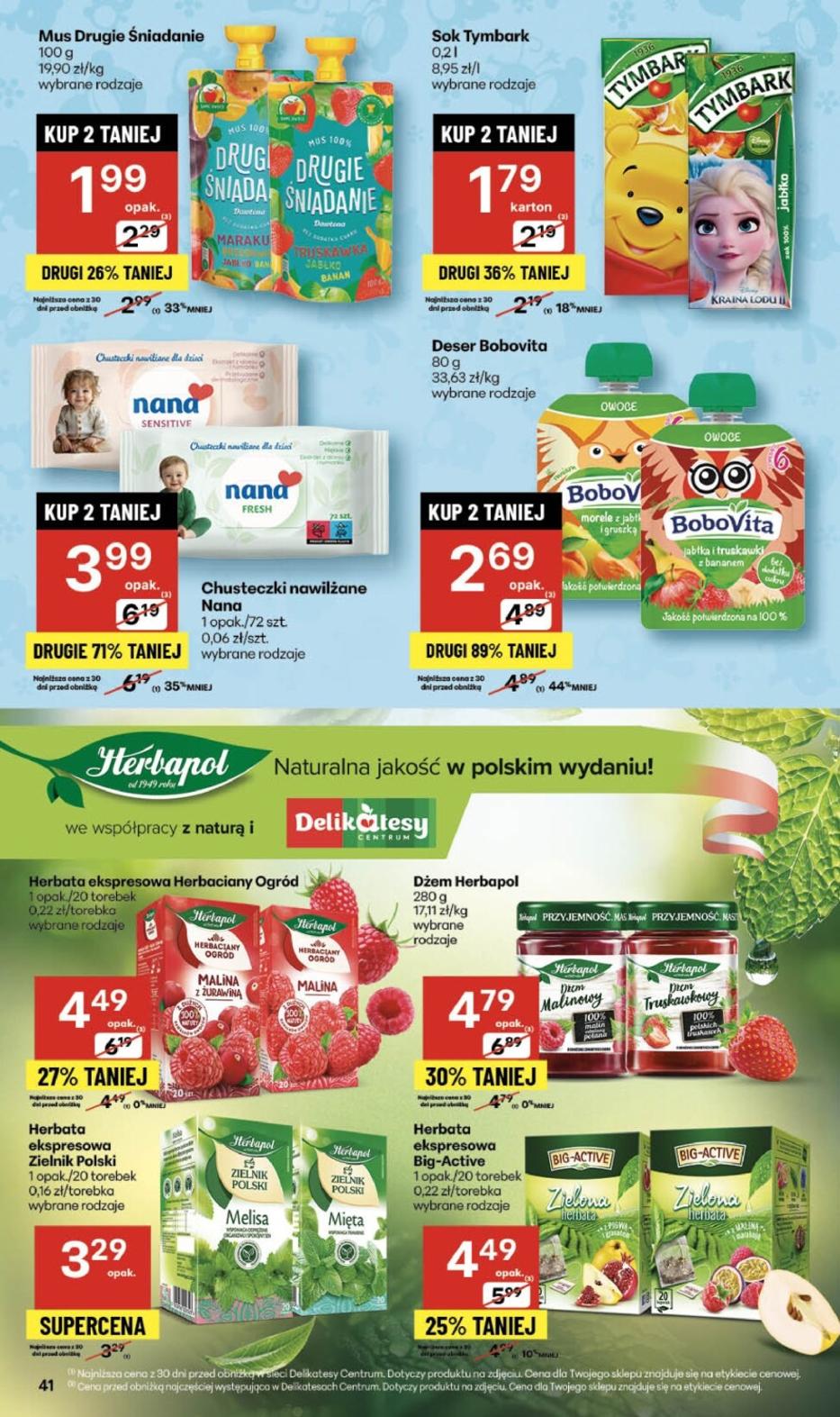 Gazetka promocyjna Delikatesy Centrum do 01/10/2025 str.41