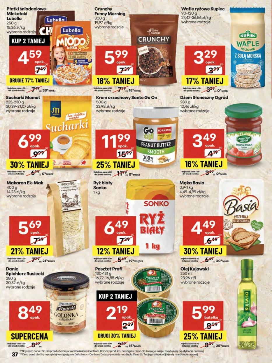 Gazetka promocyjna Delikatesy Centrum do 28/08/2025 str.37