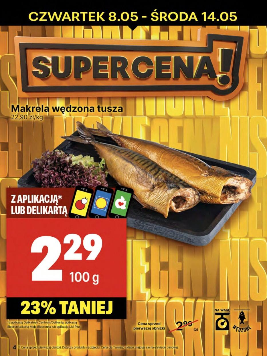 Gazetka promocyjna Delikatesy Centrum do 14/05/2025 str.4