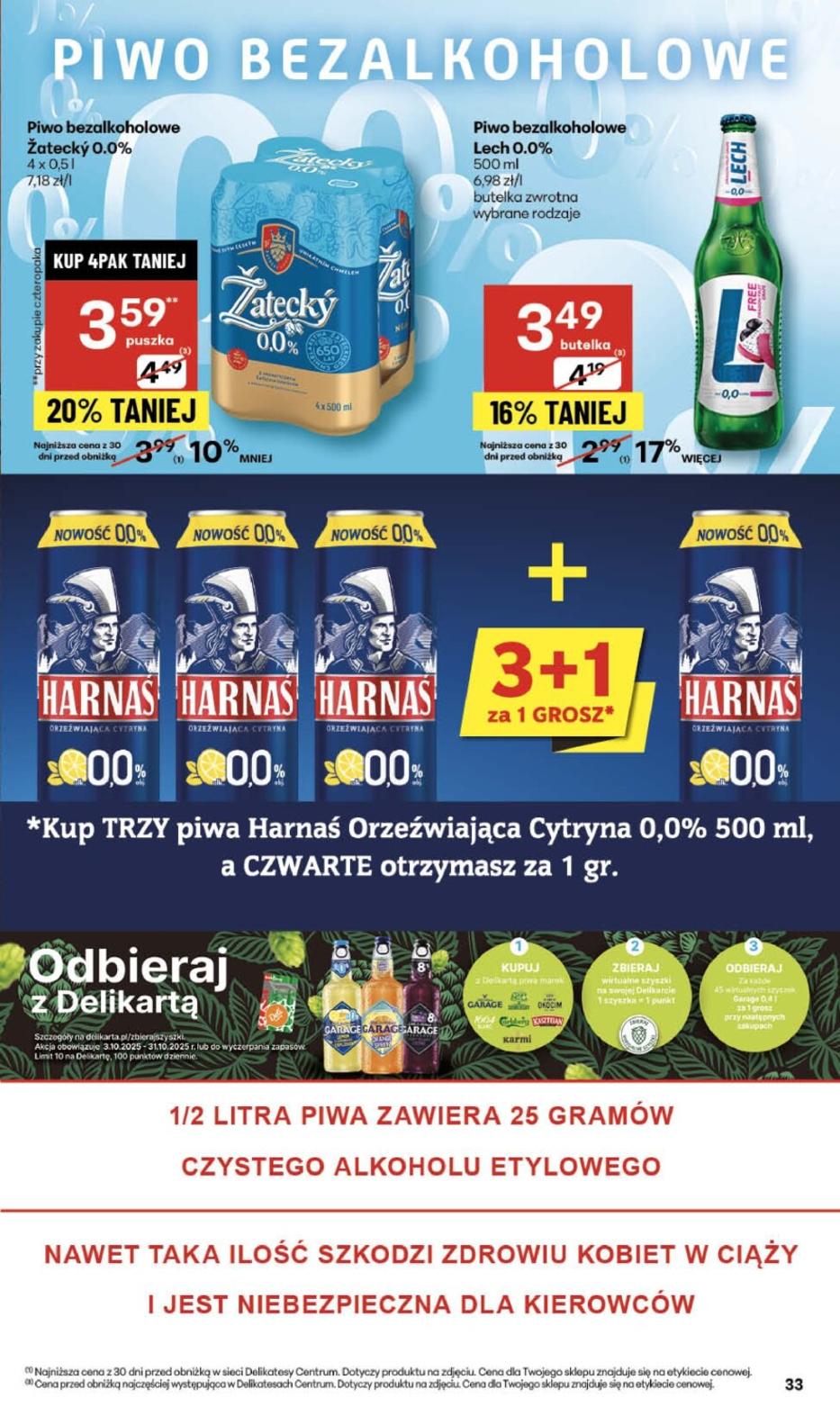 Gazetka promocyjna Delikatesy Centrum do 29/10/2025 str.33