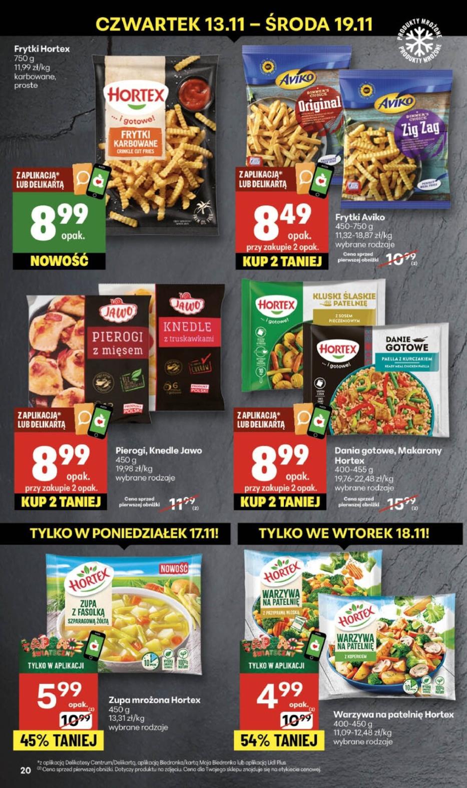 Gazetka promocyjna Delikatesy Centrum do 19/11/2025 str.20