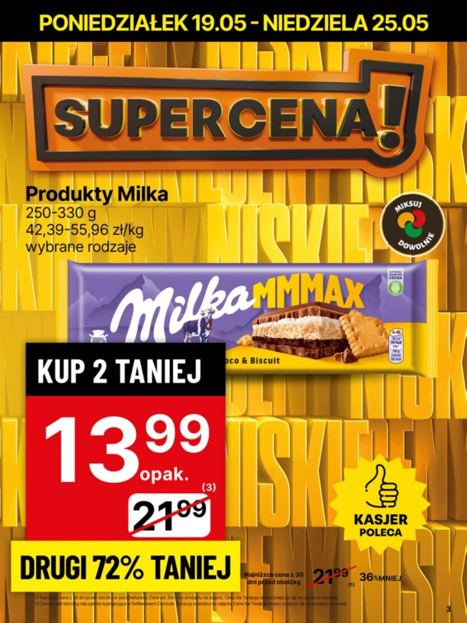 Gazetka promocyjna Delikatesy Centrum do 25/05/2025 str.3