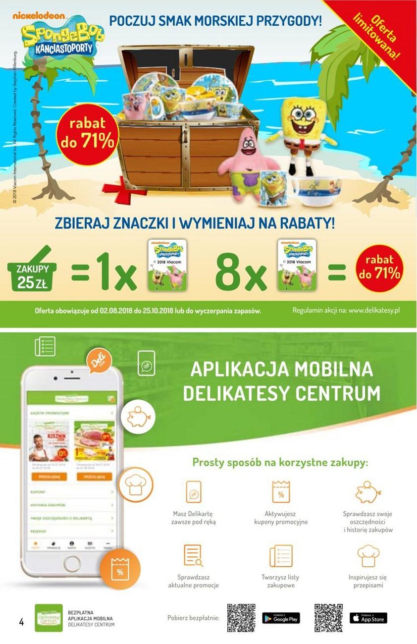 Gazetka promocyjna Delikatesy Centrum do 05/09/2018 str.4