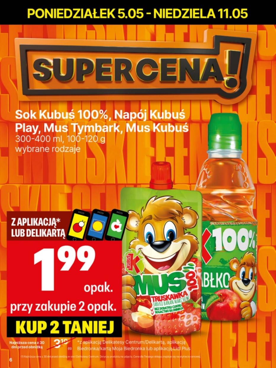 Gazetka promocyjna Delikatesy Centrum do 11/05/2025 str.6