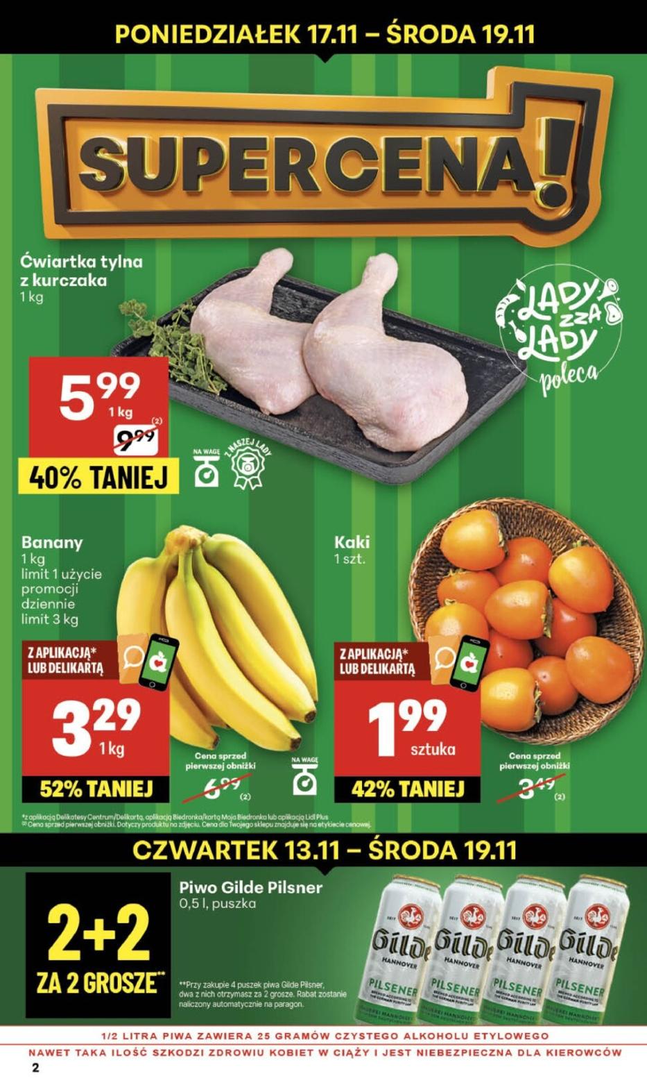 Gazetka promocyjna Delikatesy Centrum do 19/11/2025 str.2