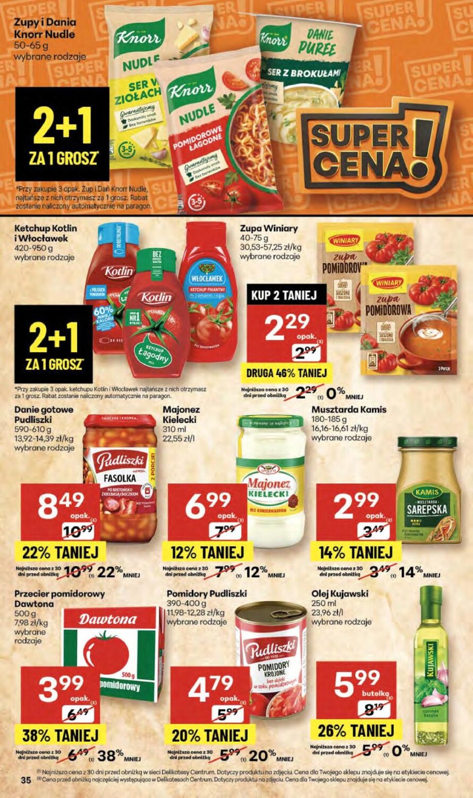 Gazetka promocyjna Delikatesy Centrum do 15/10/2025 str.35