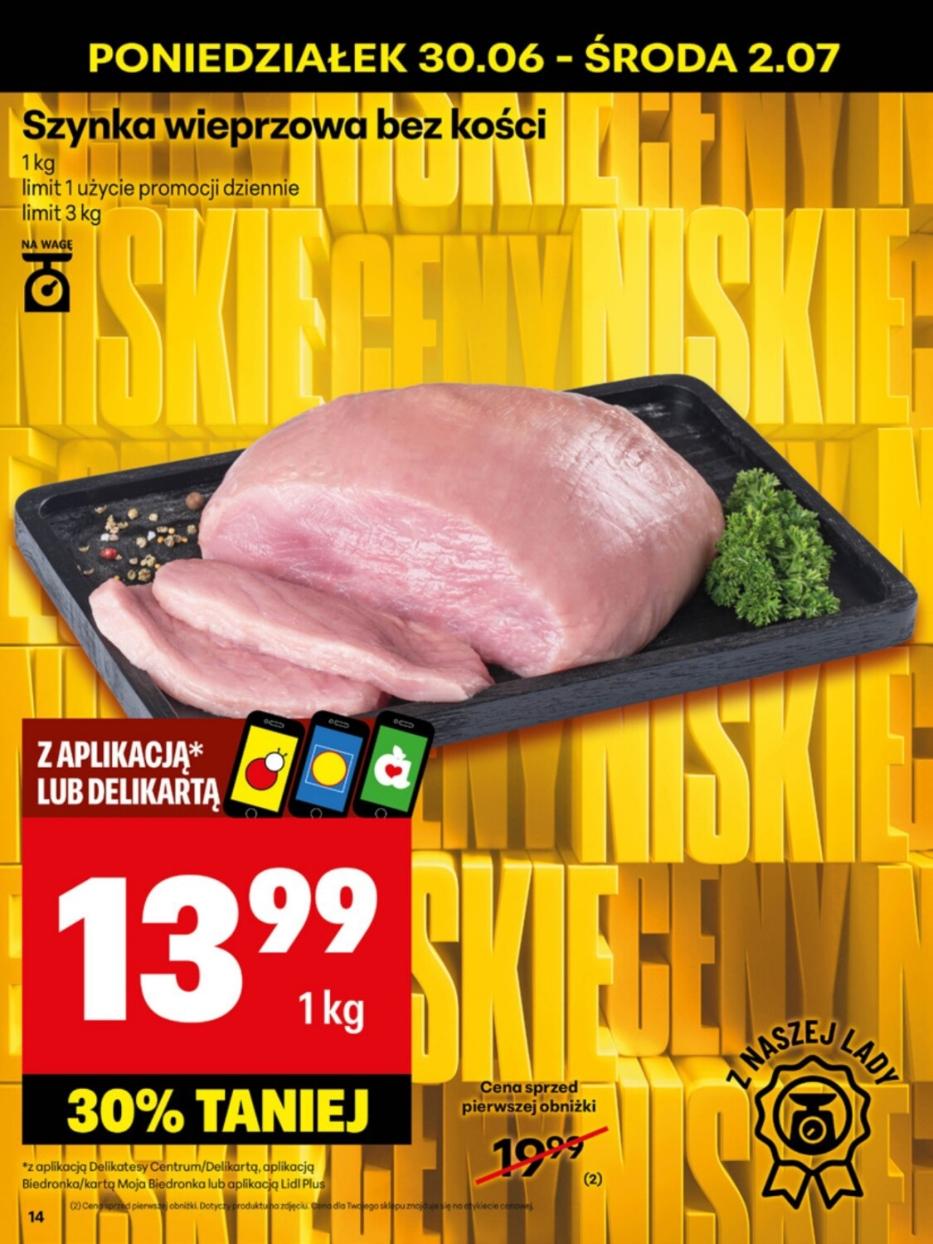 Gazetka promocyjna Delikatesy Centrum do 05/07/2025 str.14