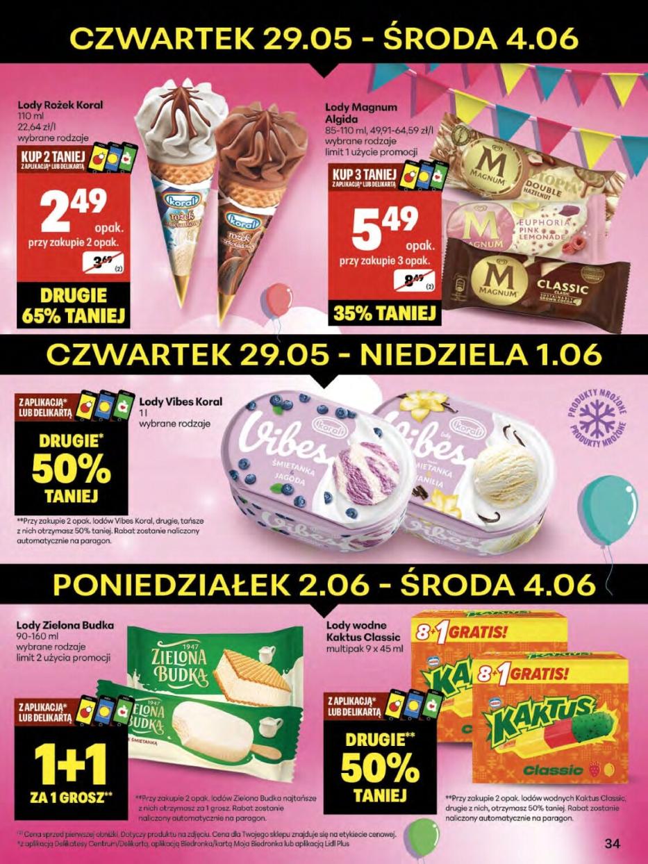 Gazetka promocyjna Delikatesy Centrum do 04/06/2025 str.34