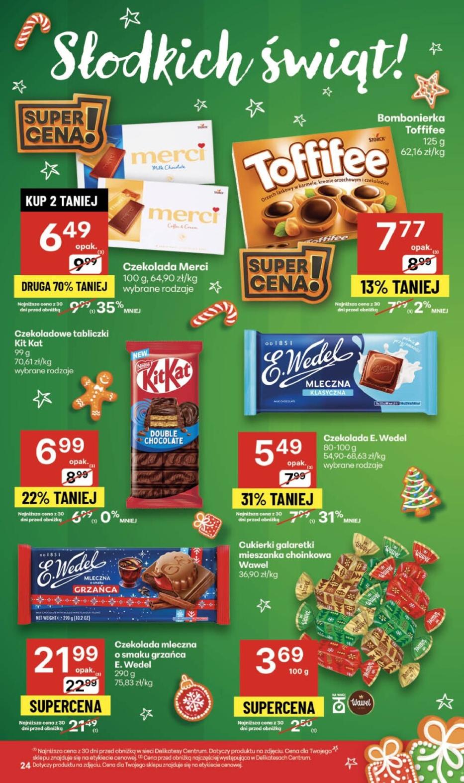 Gazetka promocyjna Delikatesy Centrum do 10/12/2025 str.24