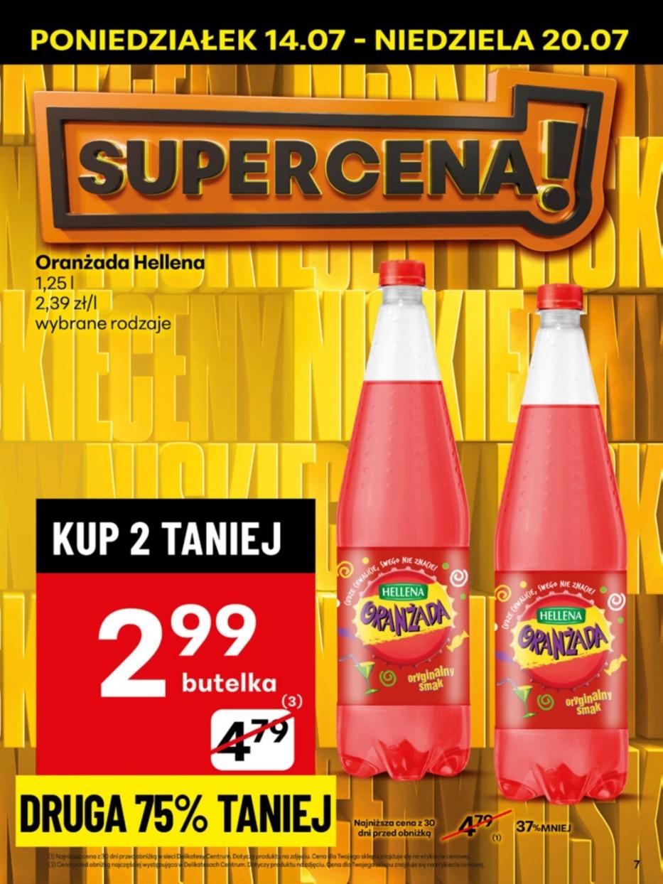 Gazetka promocyjna Delikatesy Centrum do 20/07/2025 str.7