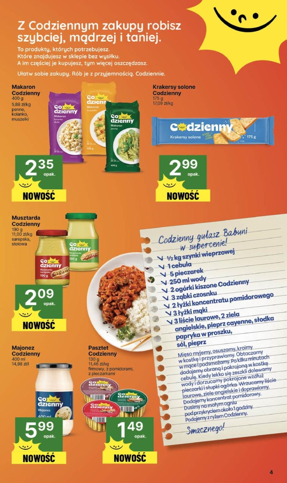 Gazetka promocyjna Delikatesy Centrum do 01/10/2025 str.4