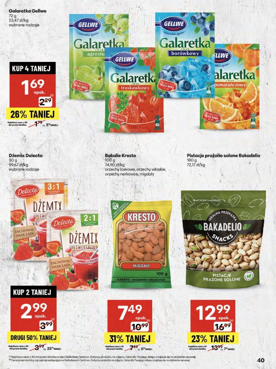 Gazetka promocyjna Delikatesy Centrum do 13/08/2025 str.40