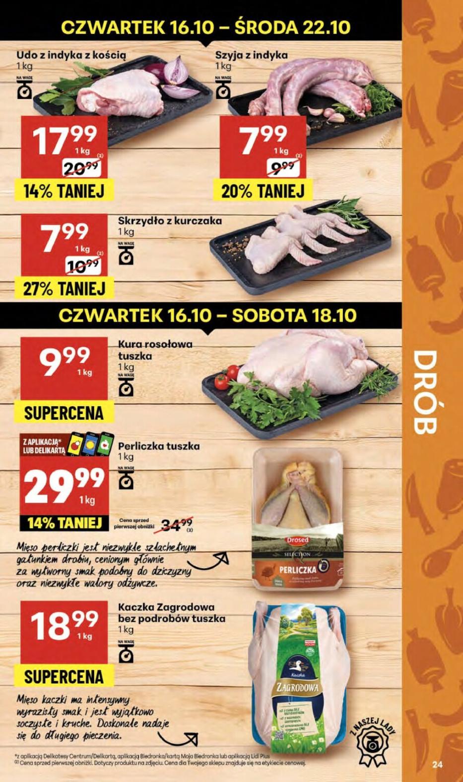 Gazetka promocyjna Delikatesy Centrum do 22/10/2025 str.24