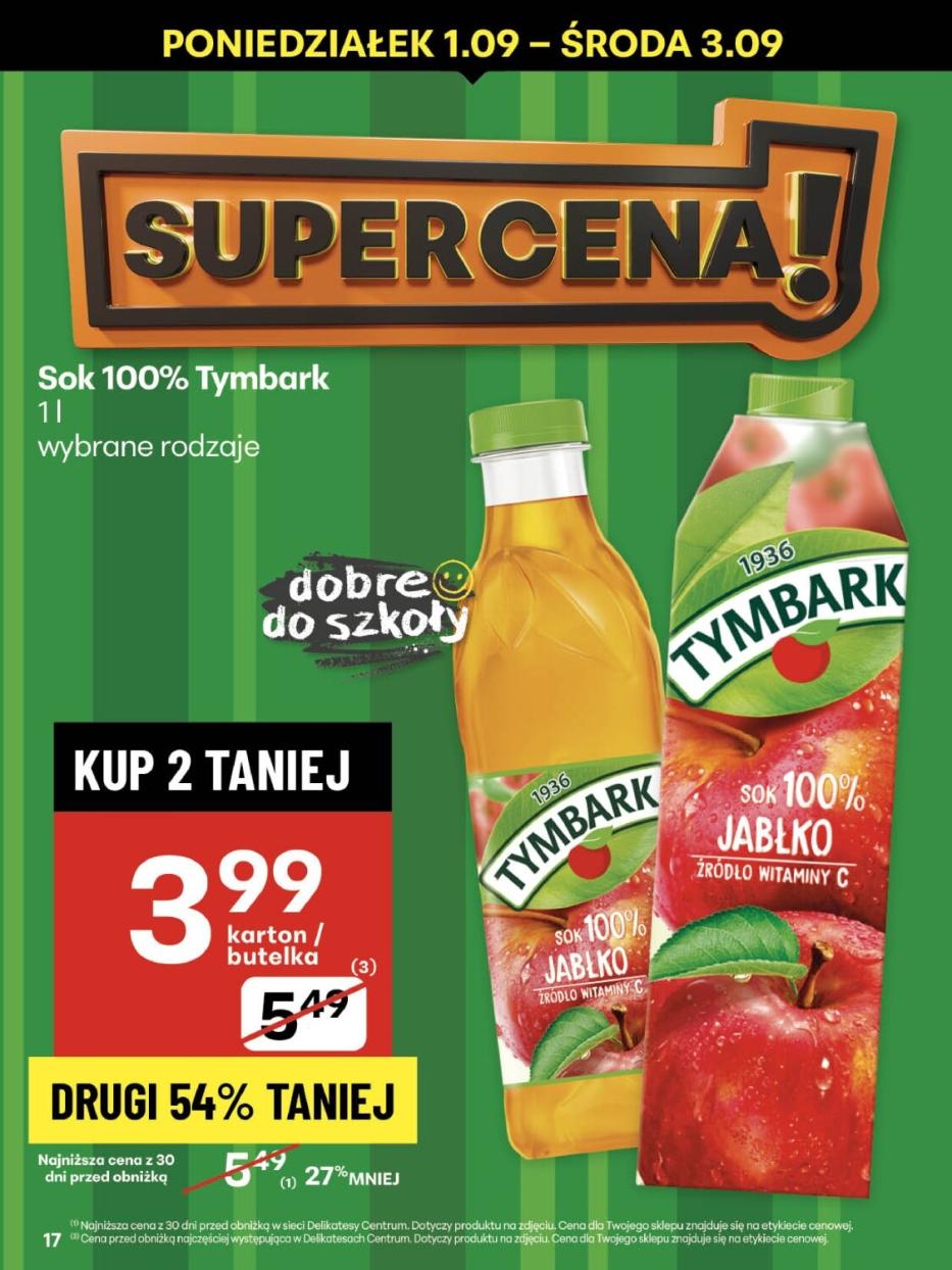 Gazetka promocyjna Delikatesy Centrum do 03/09/2025 str.17