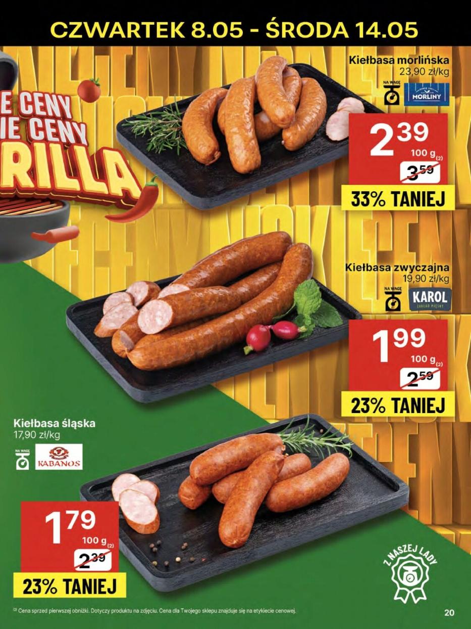 Gazetka promocyjna Delikatesy Centrum do 14/05/2025 str.20
