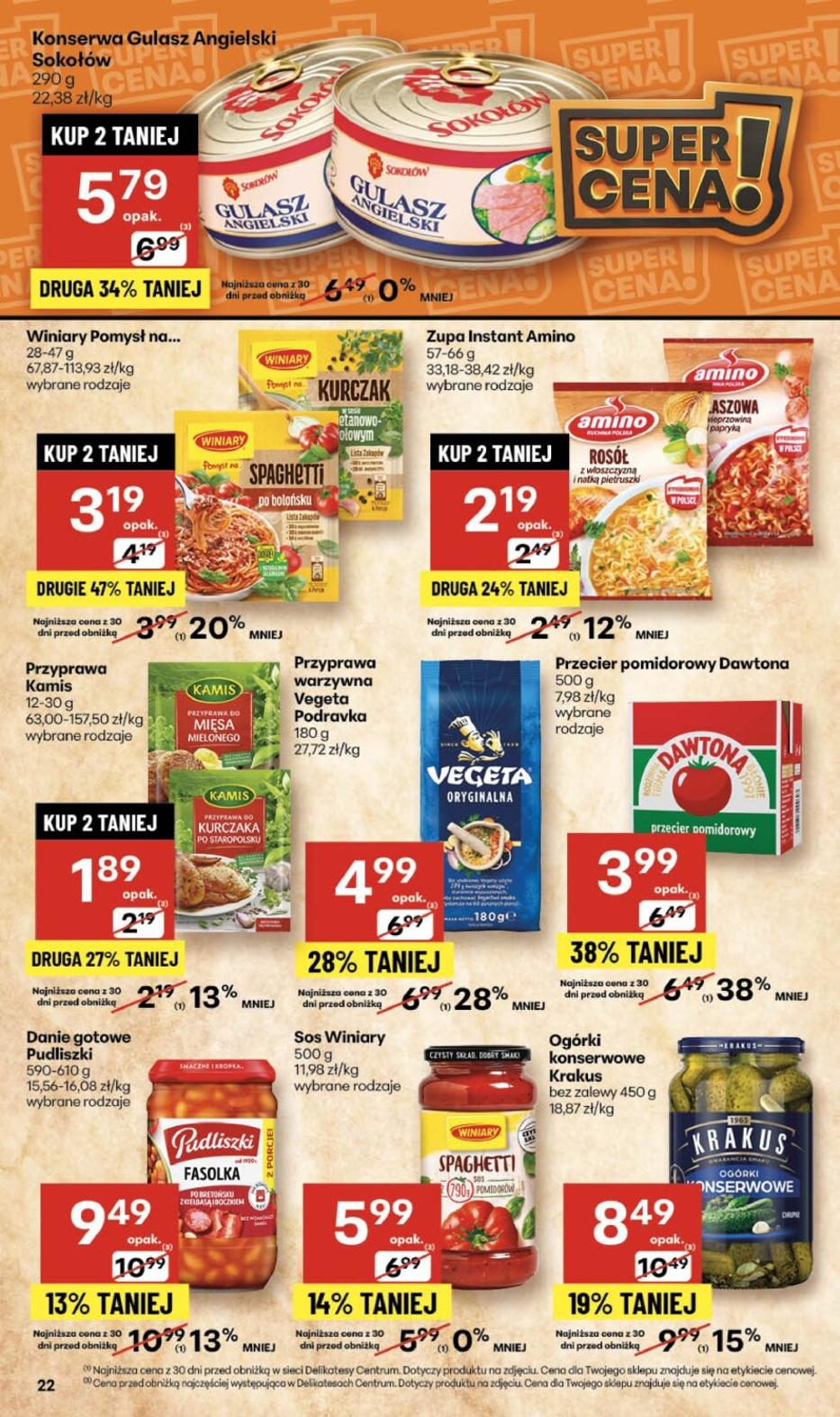 Gazetka promocyjna Delikatesy Centrum do 12/11/2025 str.22