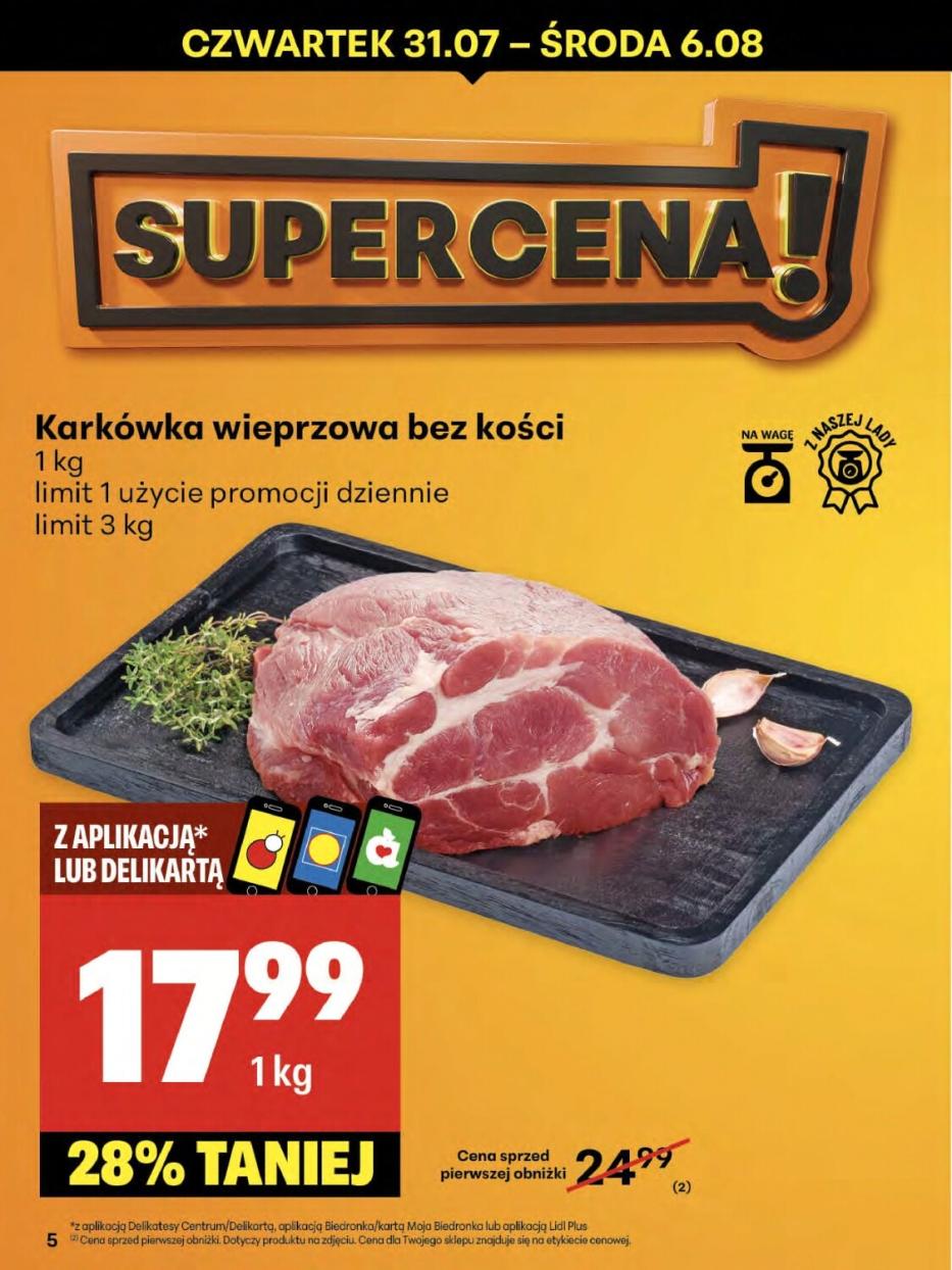 Gazetka promocyjna Delikatesy Centrum do 06/08/2025 str.5