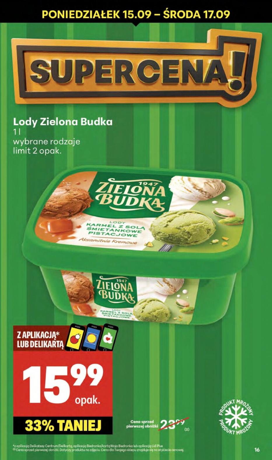 Gazetka promocyjna Delikatesy Centrum do 17/09/2025 str.16