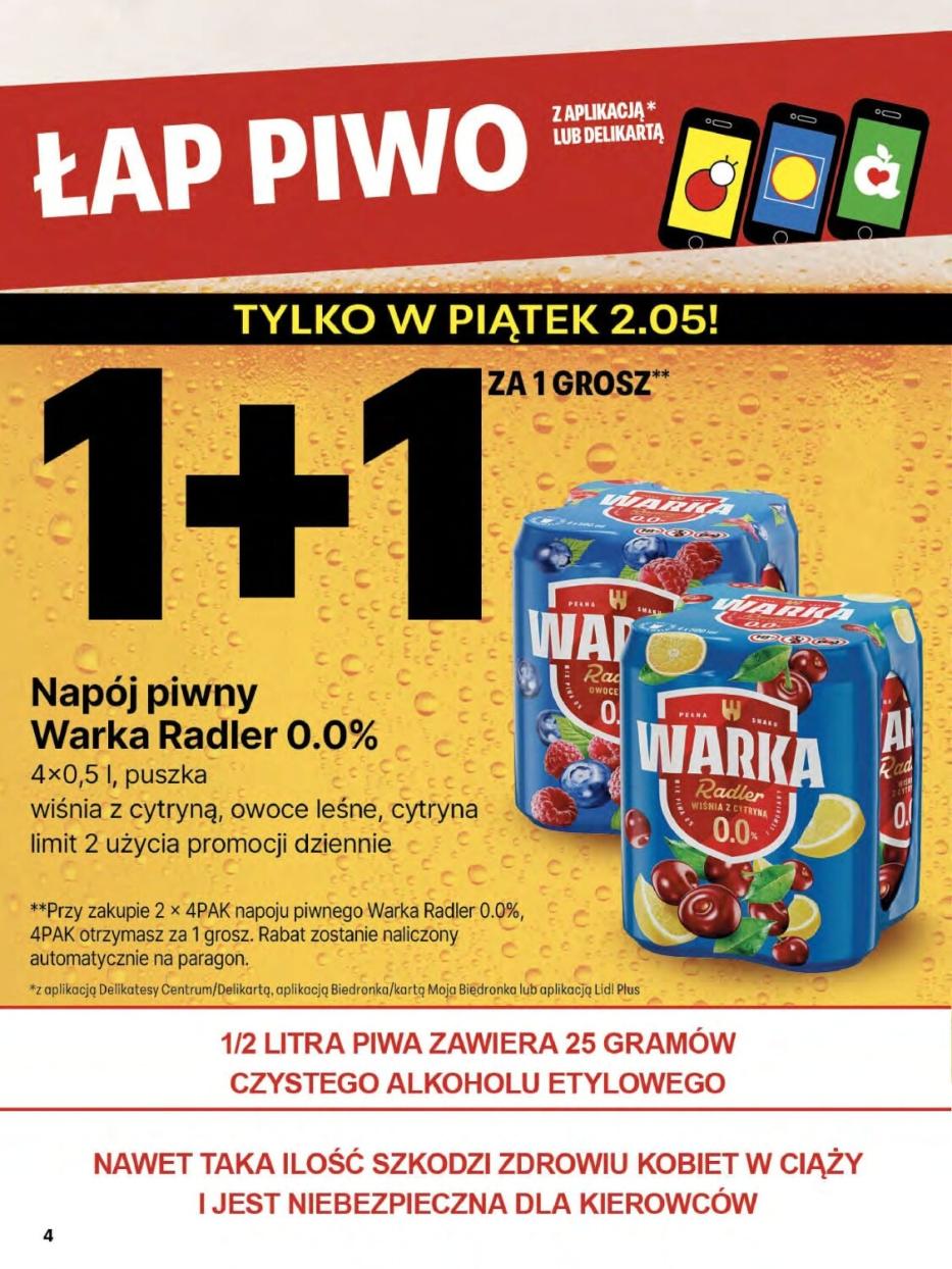 Gazetka promocyjna Delikatesy Centrum do 07/05/2025 str.4