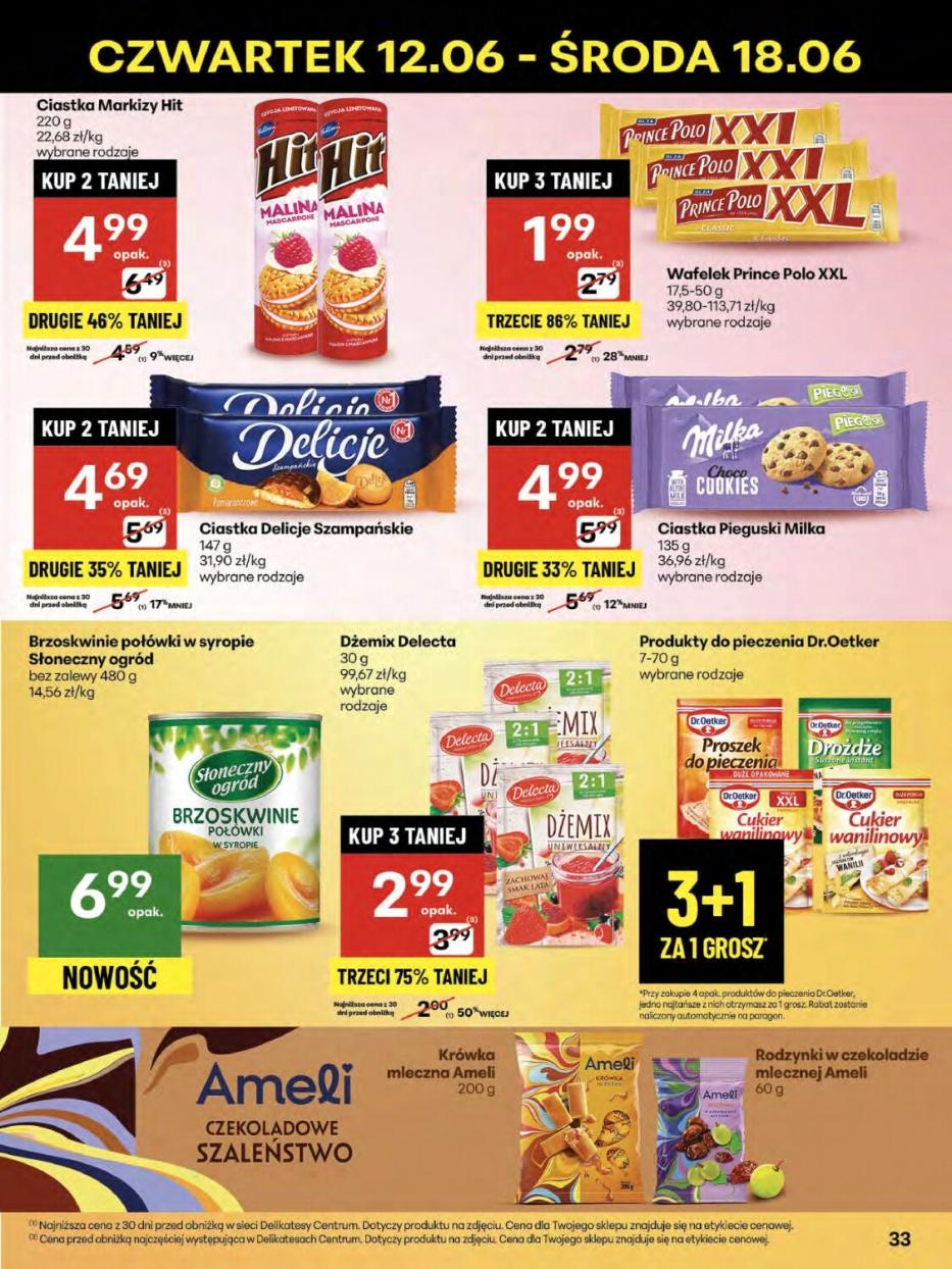 Gazetka promocyjna Delikatesy Centrum do 18/06/2025 str.33