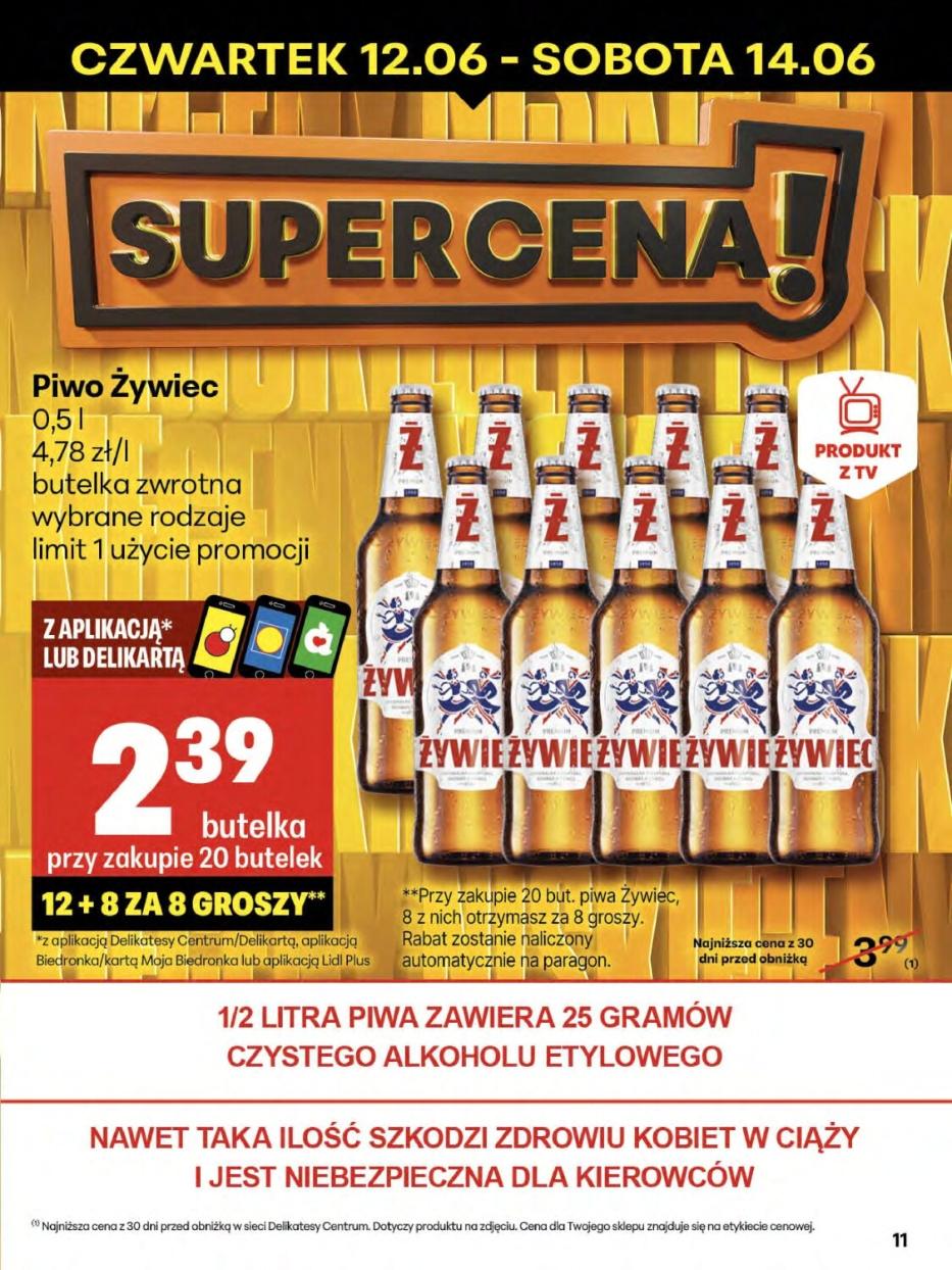 Gazetka promocyjna Delikatesy Centrum do 18/06/2025 str.11