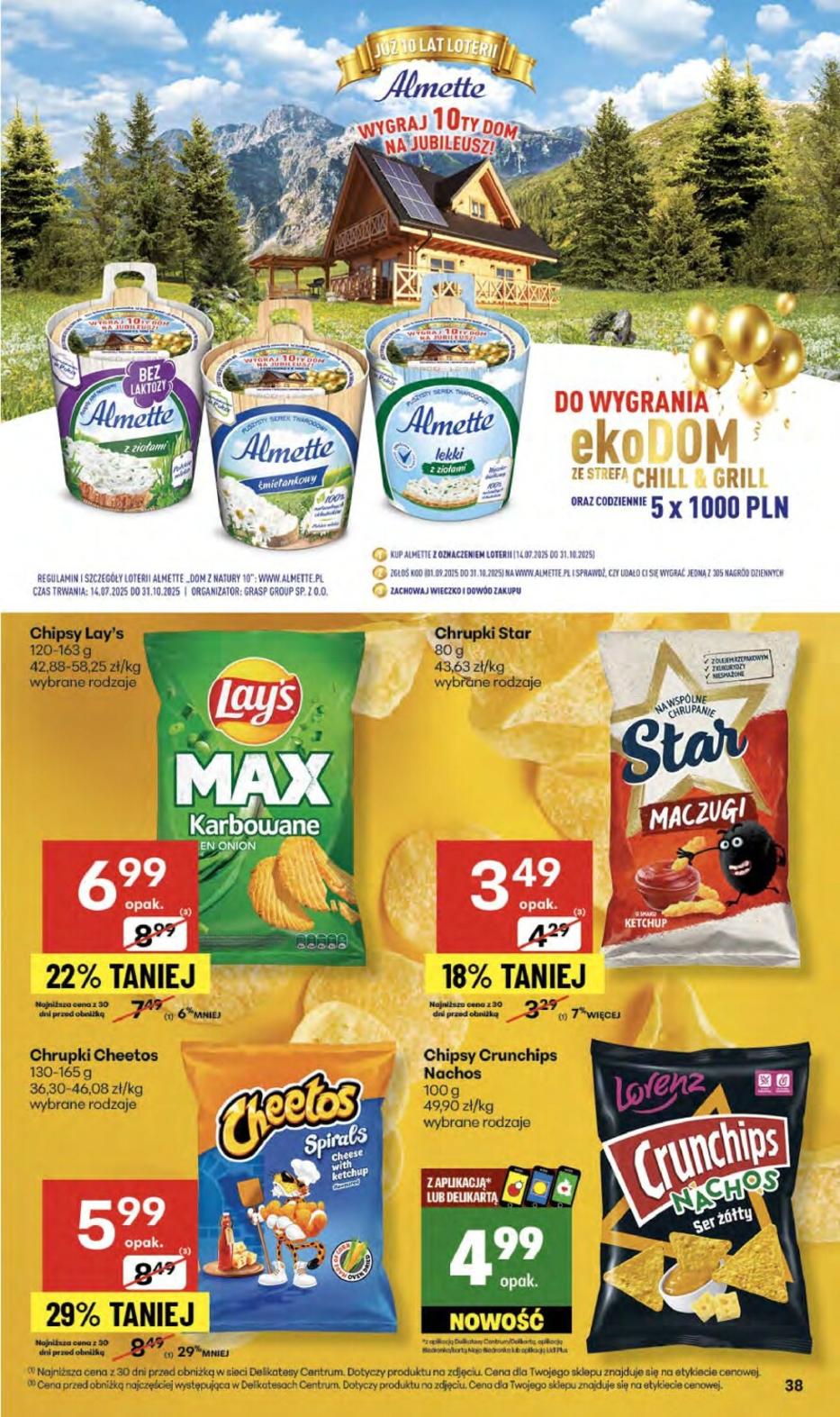 Gazetka promocyjna Delikatesy Centrum do 24/09/2025 str.38