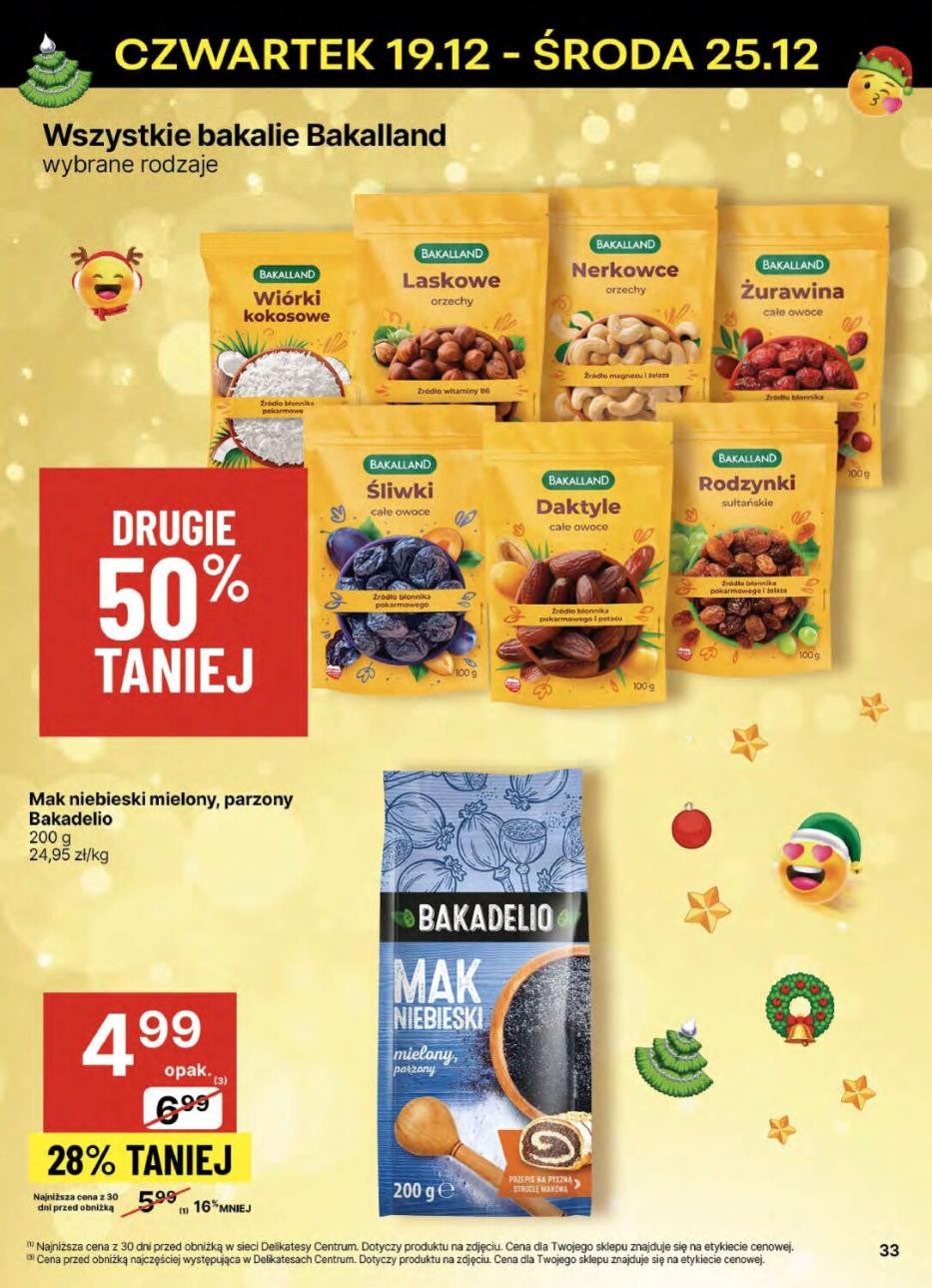 Gazetka promocyjna Delikatesy T&J do 24/12/2024 str.33