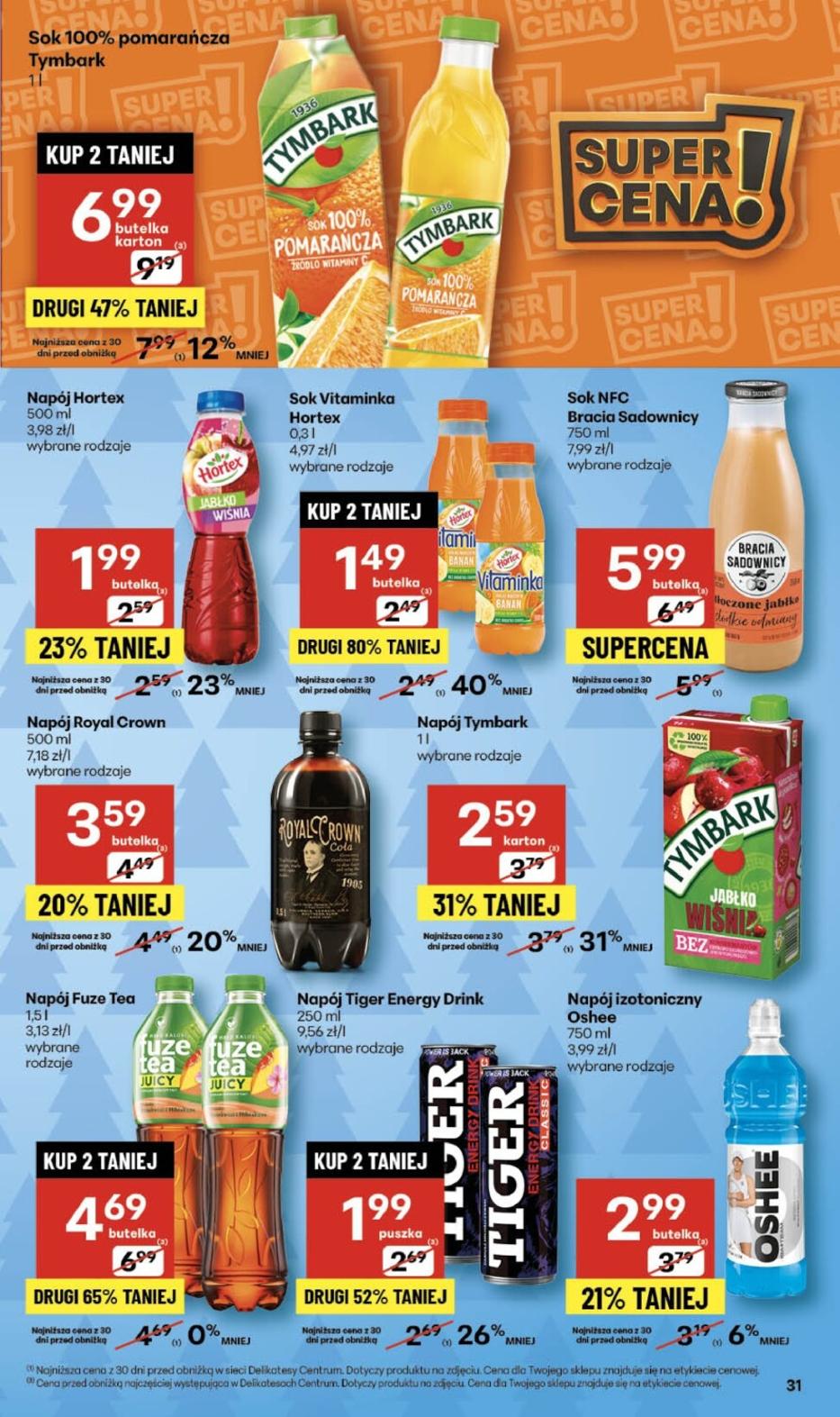 Gazetka promocyjna Delikatesy Centrum do 10/12/2025 str.31
