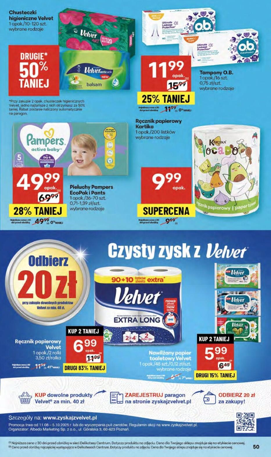 Gazetka promocyjna Delikatesy Centrum do 17/09/2025 str.50